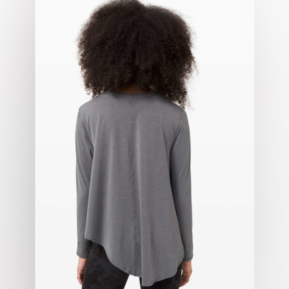 lululemon athletica Lifted Balance Asymmetrical Long Sleeve Top size 4 - Picture 2 of 8